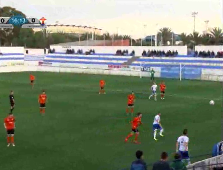 Primera parte del partido CD Torrevieja - Ontinyent CF